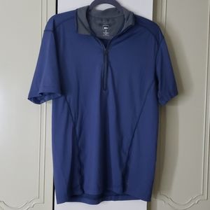 REI half zip short sleeve shirt